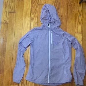 Light purple Patagonia Houdini windbreaker